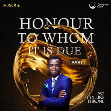 Honour to whom Honour is Due Series 1