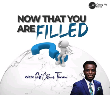 Now that you are Filled