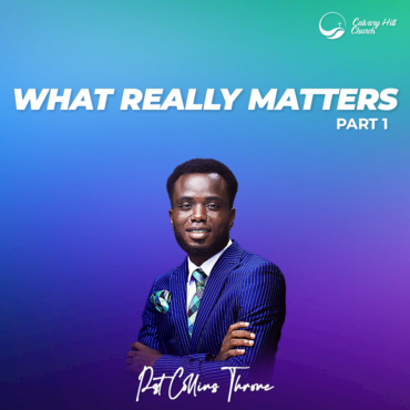 What Really Matters Series 1